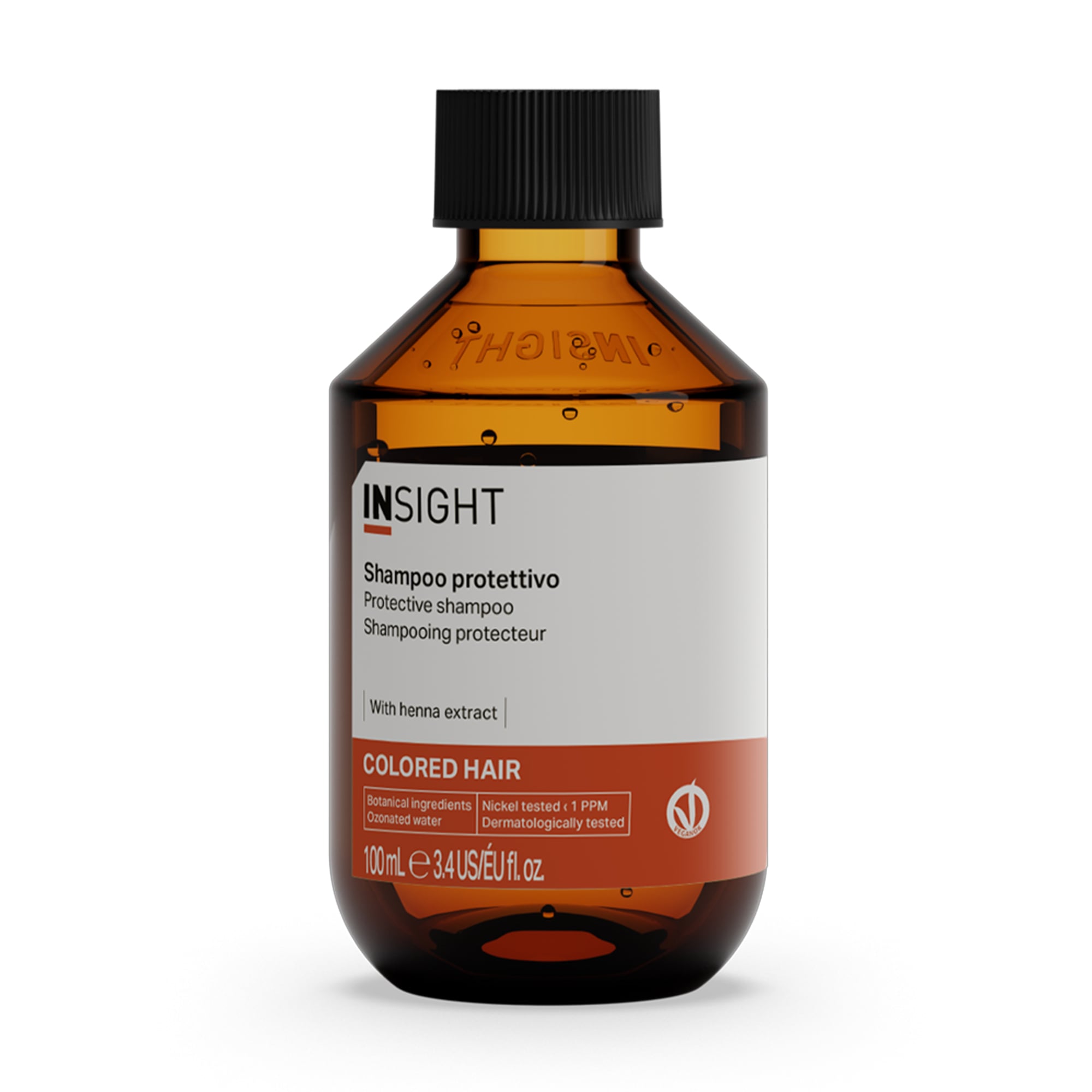 Шампунь Insight Colored Hair Protective Shampoo для захисту кольору фарбованого волосся, 100 мл (скло)